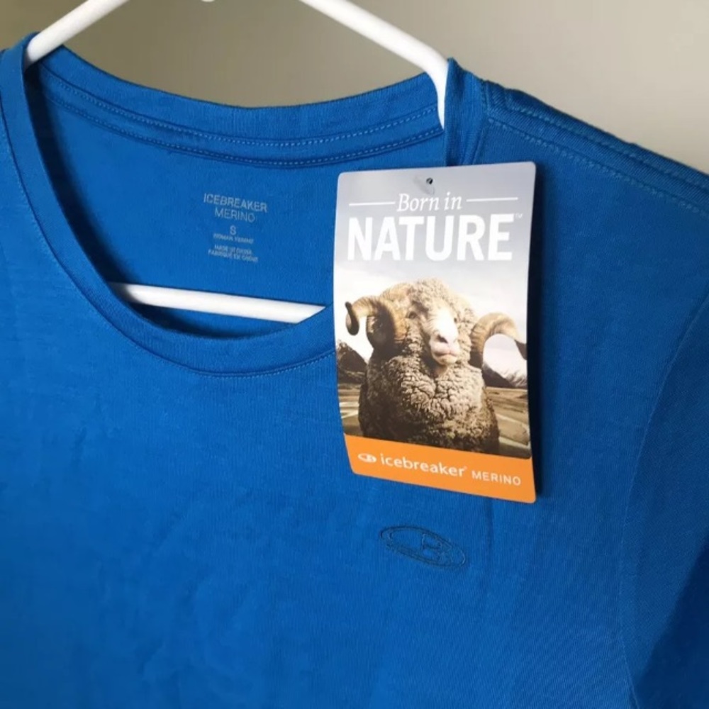 ICEBREAKER Merino Wool Women's T-shirt - Size SMALL/MEDIUM - NEW - Picture 3 of 8
